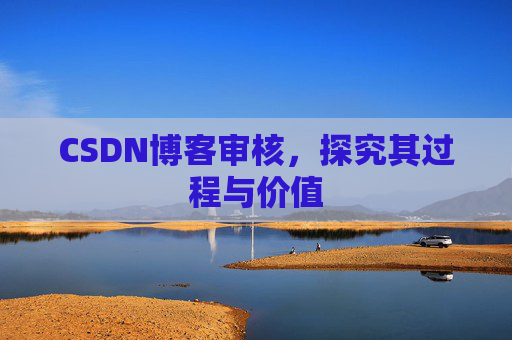 CSDN博客审核，探究其过程与价值